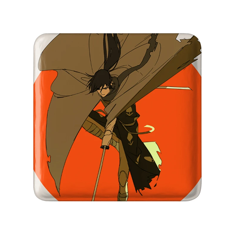 پیکسل خندالو طرح هیاکیمارو انیمه دورورو مدل مربعی کد 33621