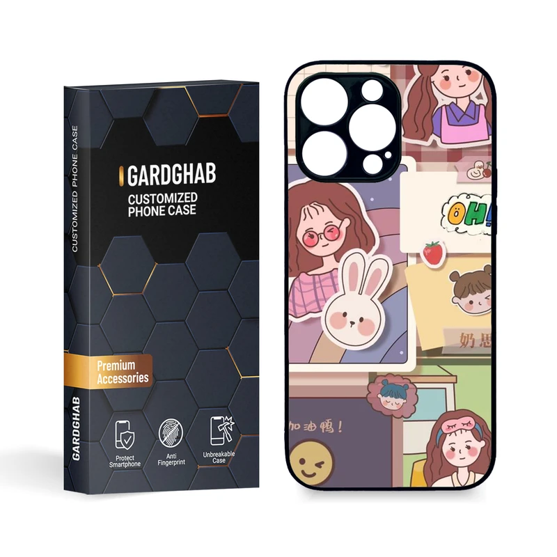  کاور گارد قاب مدل فانتزی مناسب برای گوشی موبایل اپل iphone14 promax