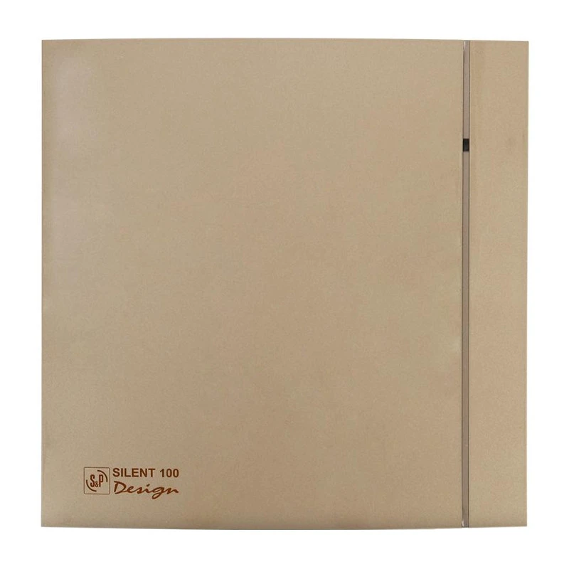 هواکش اس اند پی مدل  SILENT-100 CZ CHAMPAGNE DESIGN 3C