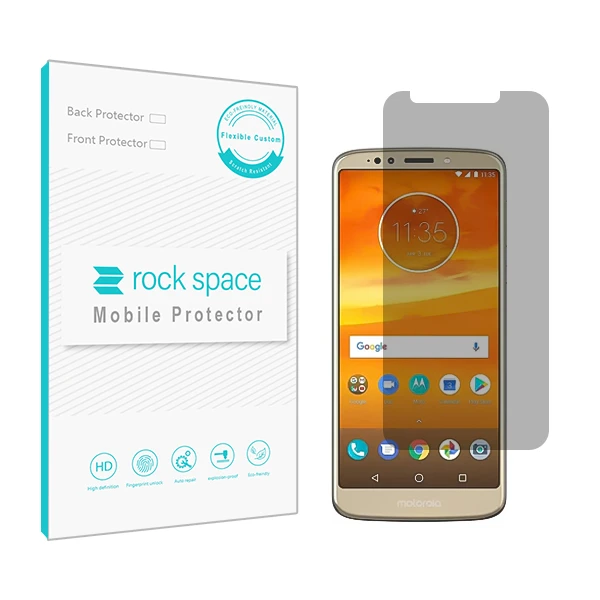   محافظ صفحه نمایش حریم شخصی راک اسپیس مدل 180F-01Y مناسب برای گوشی موبایل موتورولا Moto E5 Plus