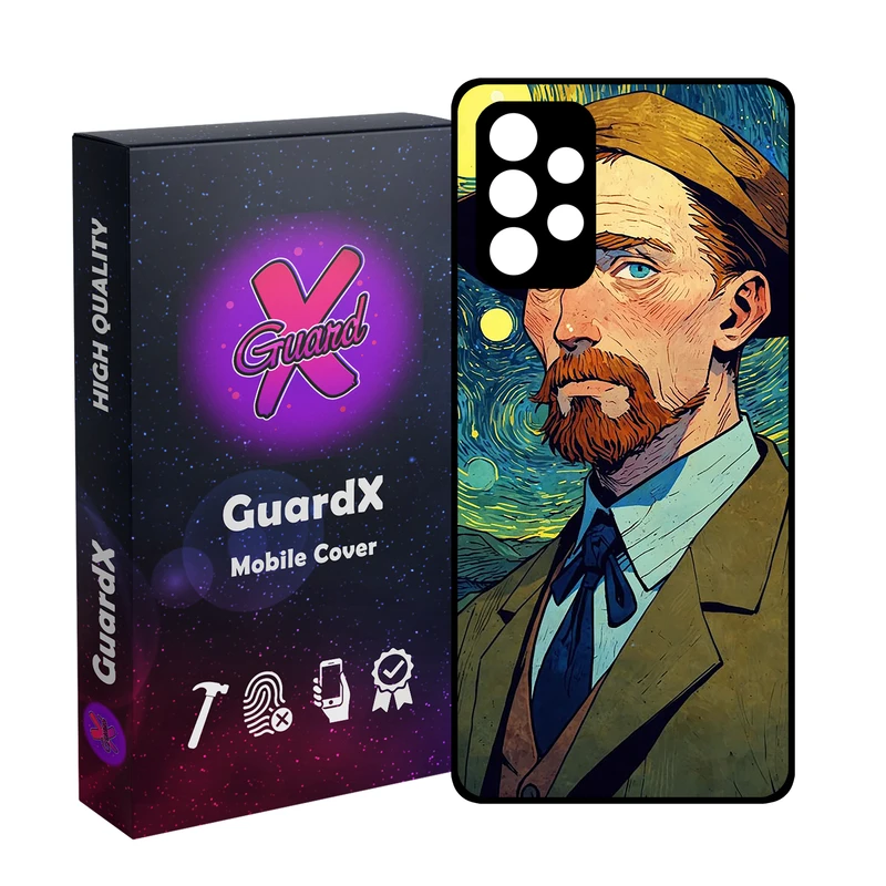 کاور گارد ایکس طرح ونگوگ مدل  Glass10775 مناسب برای گوشی موبایل سامسونگ Galaxy A53