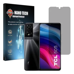 Nano tech Tough model privacy screen protector suitable for TCL 505 mobile phone