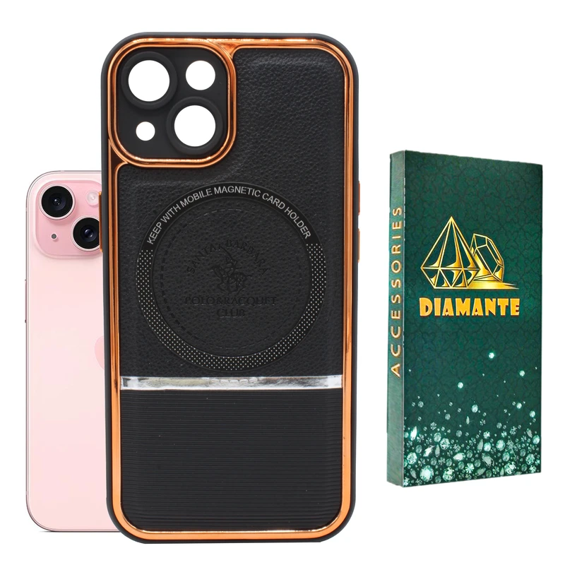 کاور دیامانته مدل Emily Gn مناسب برای گوشی موبایل اپل iPhone 15