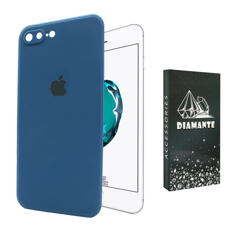 کاور دیامانته مدل Silickoni Bk مناسب برای گوشی موبایل اپل iPhone 8 Plus