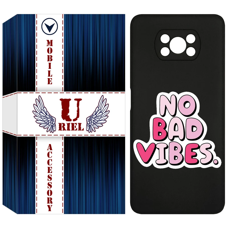 کاور یوریل مدل KSH کد 92 طرح انرژی مثبت مناسب برای گوشی موبایل شیائومی Poco X3 / X3 Pro