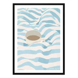 تابلو مدل Coffee in bed کد 248901504