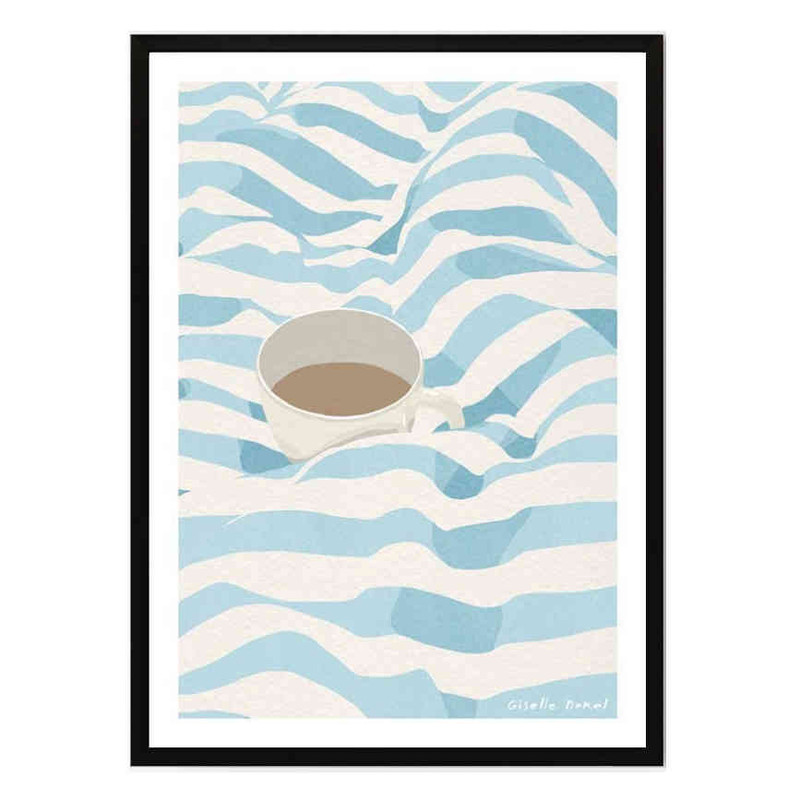 تابلو مدل Coffee in bed کد 248901504