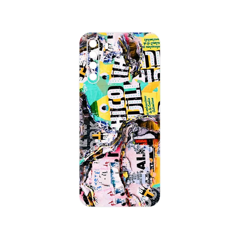 برچسب پوششی ماهوت مدل Collage of Teared Paper مناسب برای گوشی موبایل جی پلاس X10
