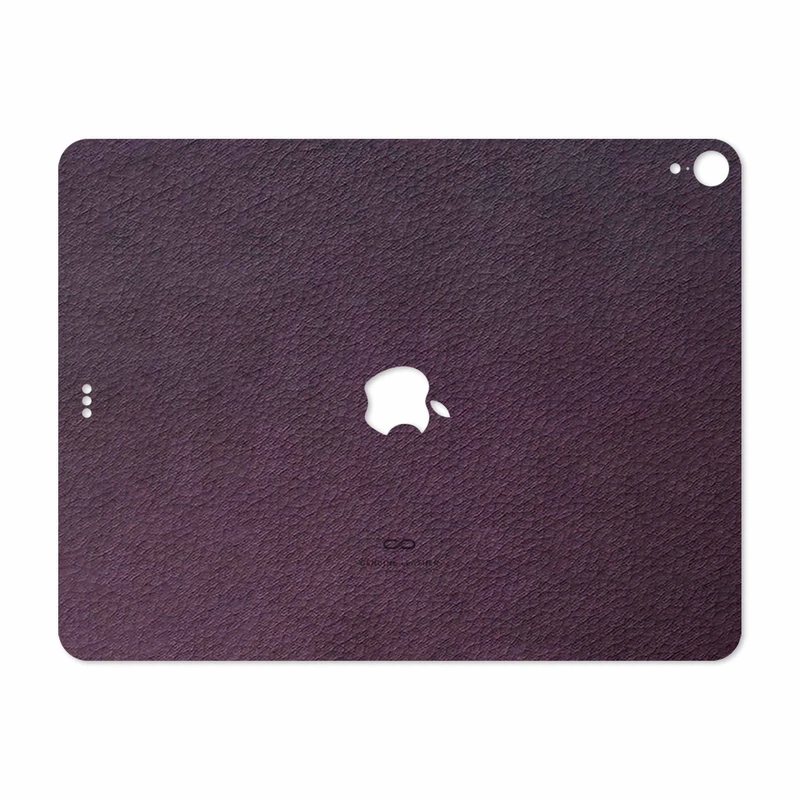 برچسب پوششی ماهوت مدل Purple-Leather مناسب برای تبلت اپل iPad Pro 12.9 (GEN 3) 2018 A2014