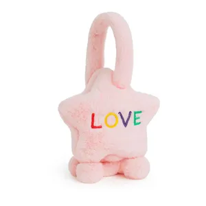 گوش گیر زمستانی بچگانه مدل هدفونی طرح ستاره