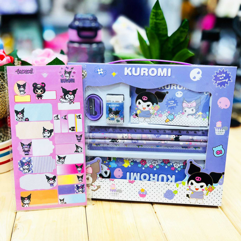 بسته لوازم تحریر مدل کورومی کد 03 مجموعه 8 عددی