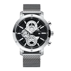 ساعت مچی عقربه‌ای مردانه مینی فوکوس مدل 0190SLV