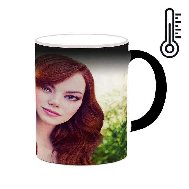 ماگ حرارتی کاکتی طرح اما استون Emma Stone مدل mgh25938