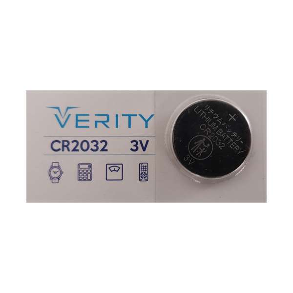 باتری سکه ای وریتی مدل CR 2032 بسته 5 عددی