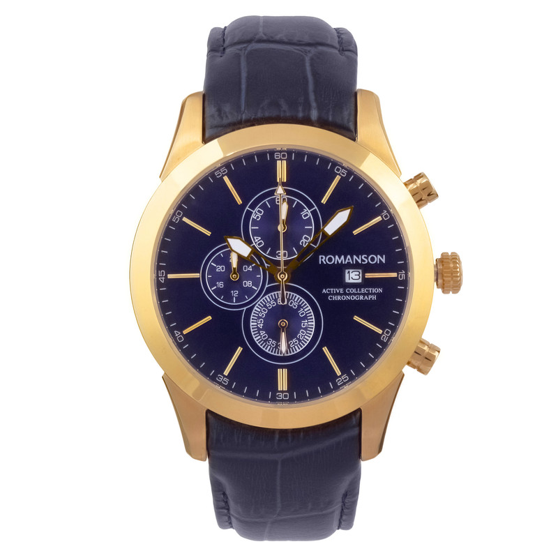 ساعت مچی عقربه ای مردانه رومانسون مدل Chronograph کد WG-168