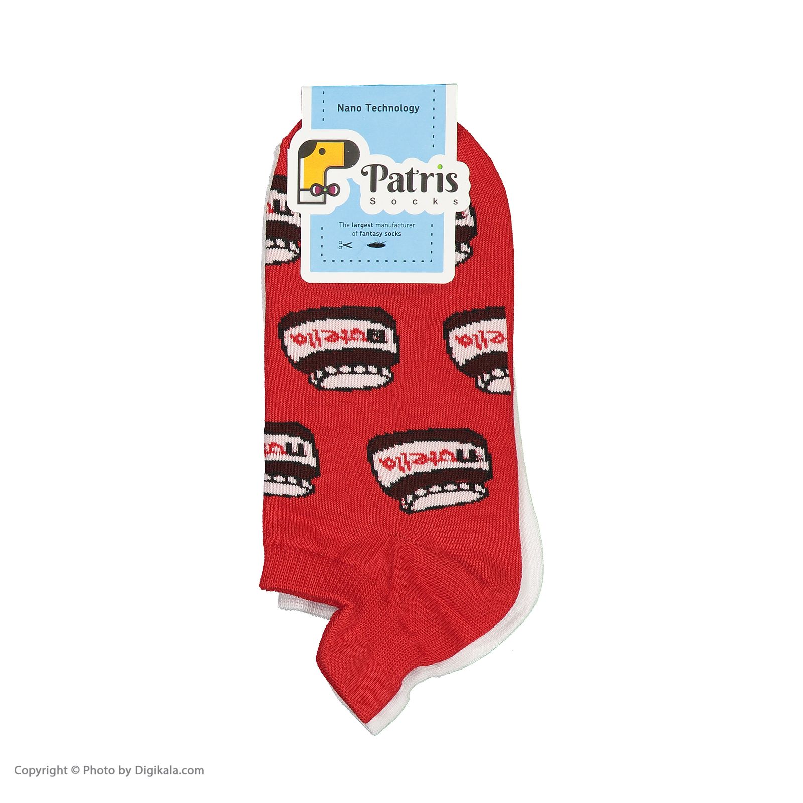 جوراب پاتریس طرح شکلات نوتلا مدل 2271247-72 -  - 5
