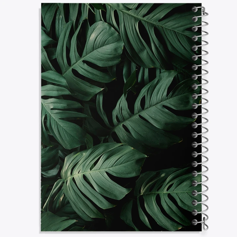 دفتر لیست خرید 50 برگ خندالو طرح برگ انجیری کد F1451