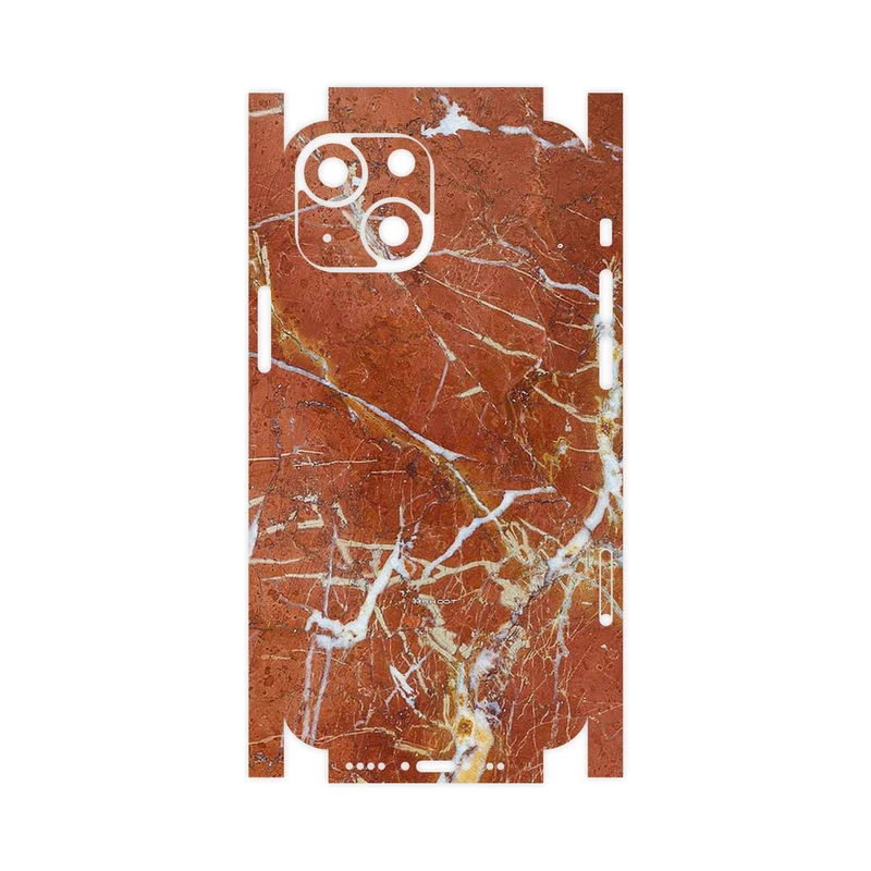 برچسب پوششی ماهوت مدل Red Marble-FullSkin مناسب برای گوشی موبایل اپل iPhone 13 Mini
