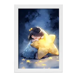 تابلو خندالو مدل رویای دخترانه کد F10997