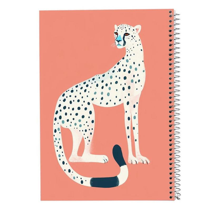 دفتر شطرنجی 50 برگ مدوپد طرح موجودات فانتزی کد DF17132