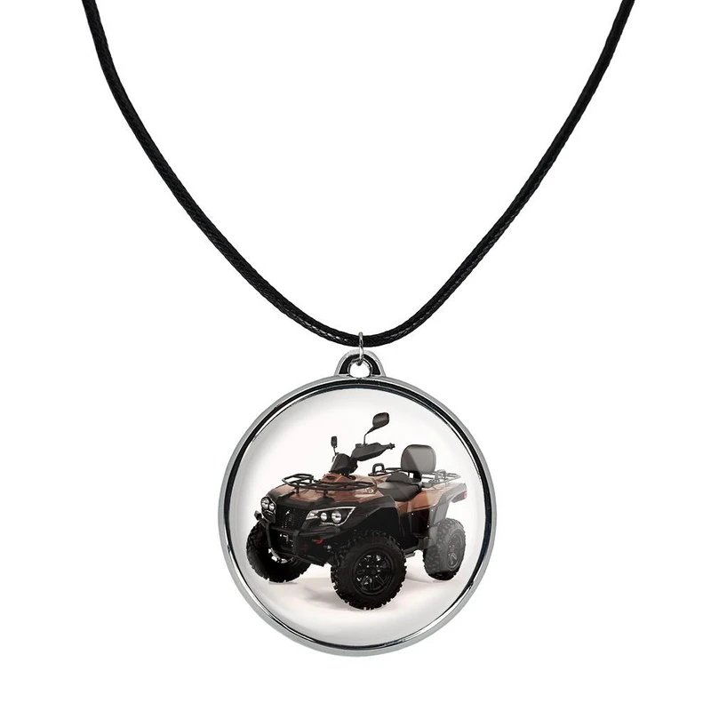 گردنبند خندالو مدل موتور چهار چرخ کد 3029630297