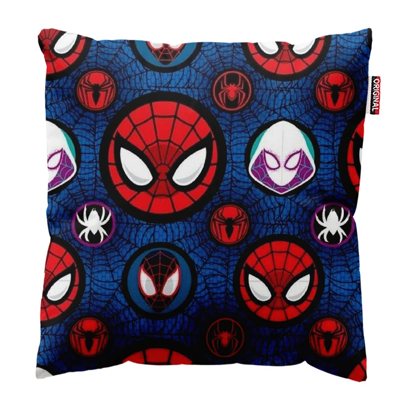 کوسن پاد آفرین طرح کارتونی مرد عنکبوتی کد 2543 سایز 30*30 سانتی متر