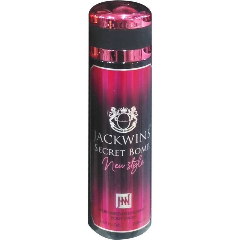 اسپری خوشبو کننده بدن زنانه جانوین مدل SECRET BOMB NEW STYLE حجم 200 میلی لیتر