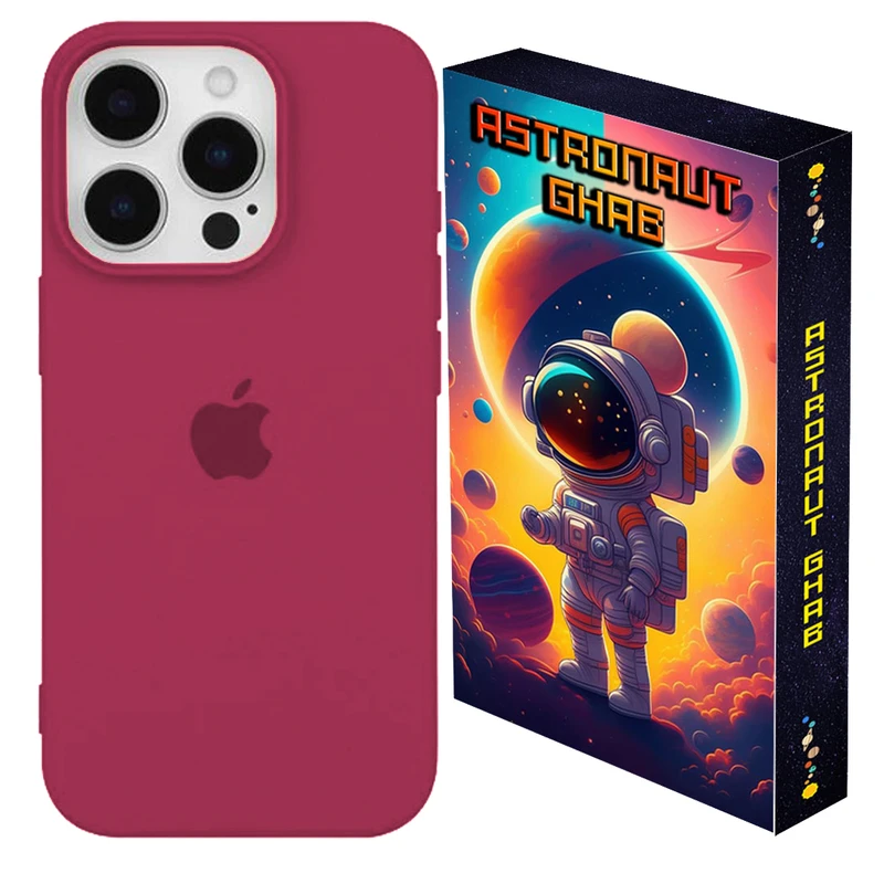 کاور استرونات قاب مدل ساده طرح بی لنز مناسب برای گوشی موبایل اپل iPhone 16 Pro Max
