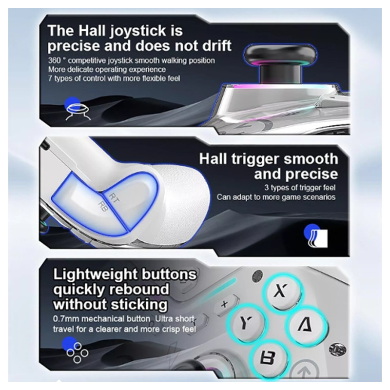 دسته بازی بیسیم مدل CM-619