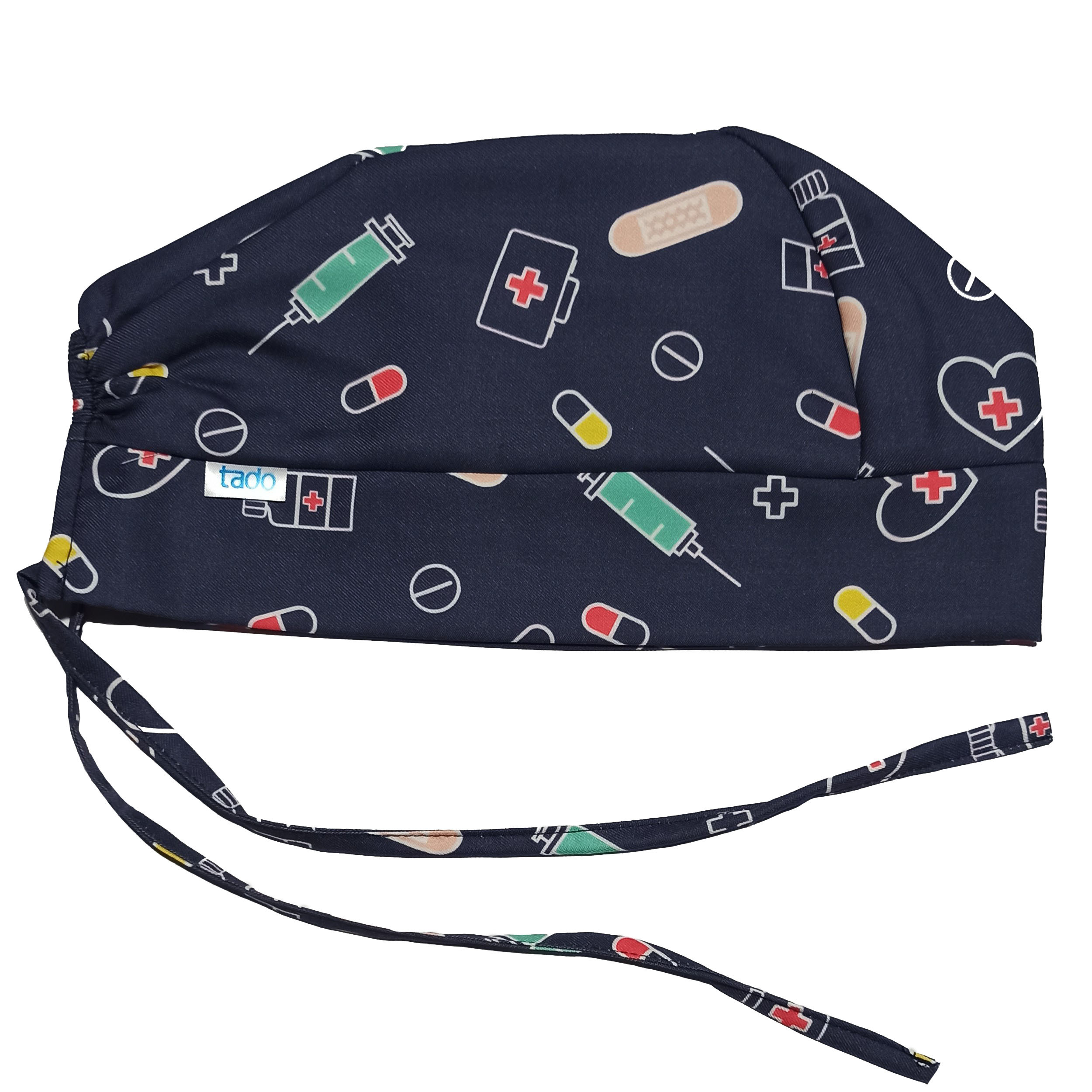 ست کلاه و روپوش پزشکی زنانه تادو مدل RO1915 ست کلاه و روپوش پزشکی زنانه تادو مدل RO1915