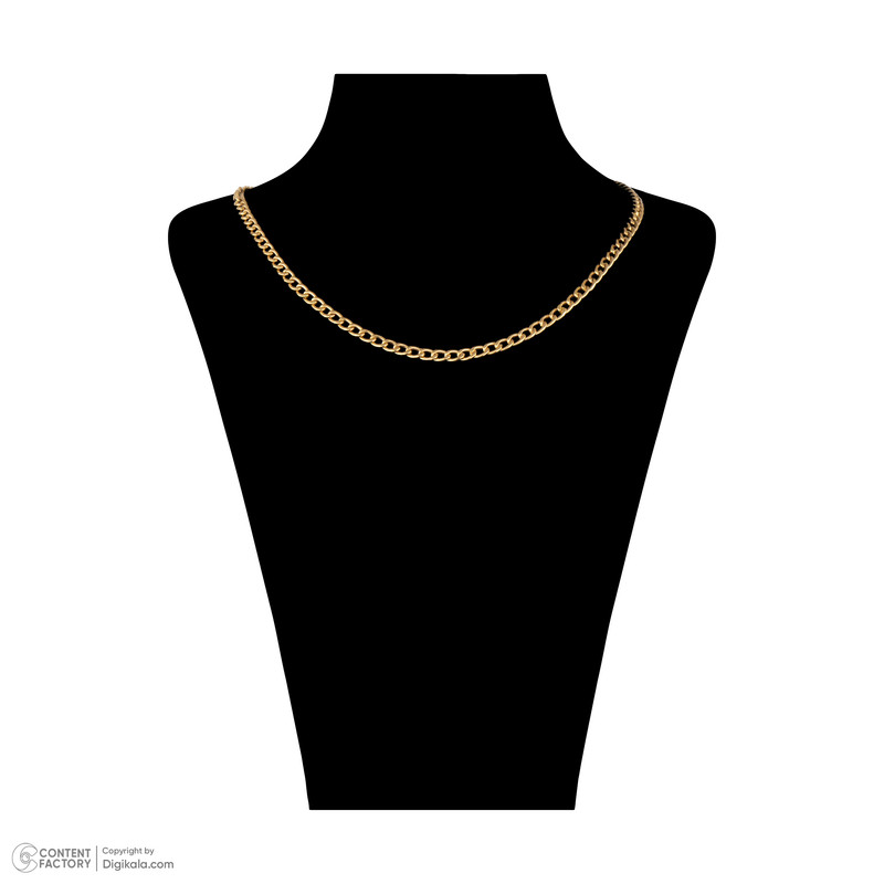 زنجیر طلا 18 عیار زنانه گلدم طرح کارتیه مدل PE-3070005