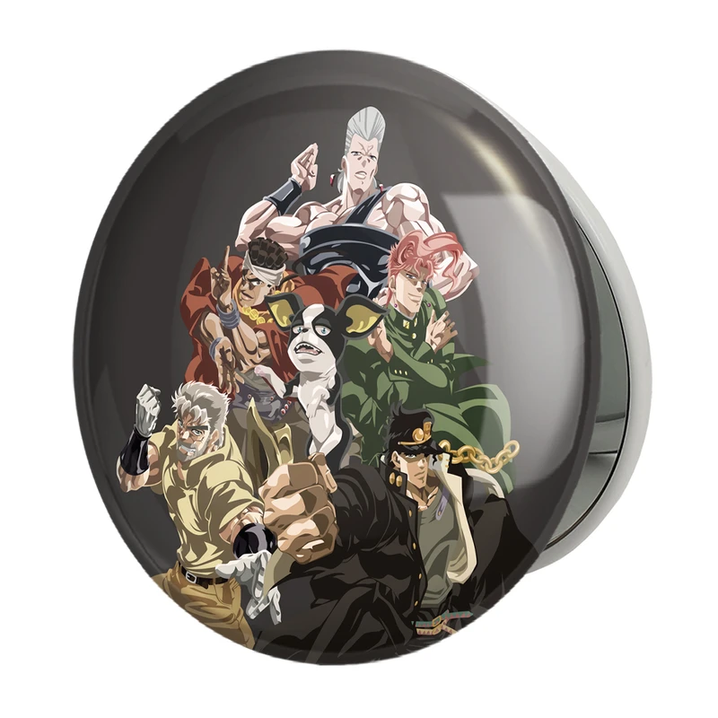 آینه جیبی خندالو طرح انیمه جوجو Jojo مدل تاشو کد 11525 