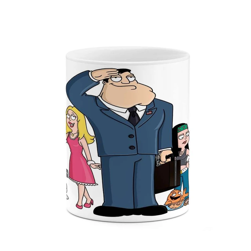 ماگ کاکتی مدل کارتون American Dad کد mgh22116