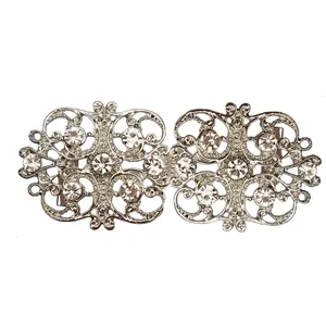 گل سینه زنانه مدل پروانه کد 12