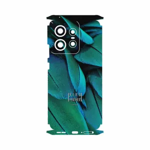 MAHOOT Green Feather-FullSkin Cover Sticker for Motorola Edge 50 Pro