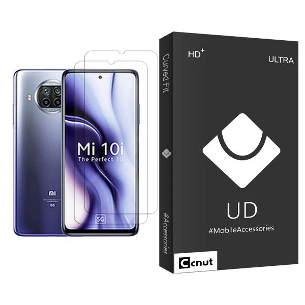 محافظ صفحه نمایش کوکونات مدل UDB Ultra MIX002 مناسب برای گوشی موبایل شیائومی Mi 10i 5G بسته دو عددی