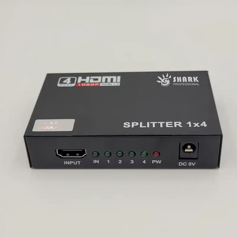 اسپلیتر 4 پورت HDMI شارک مدل VER1.4