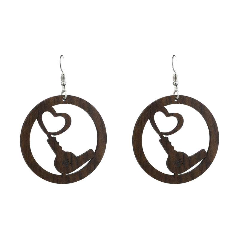 گوشواره دخترانه مدل سشوار