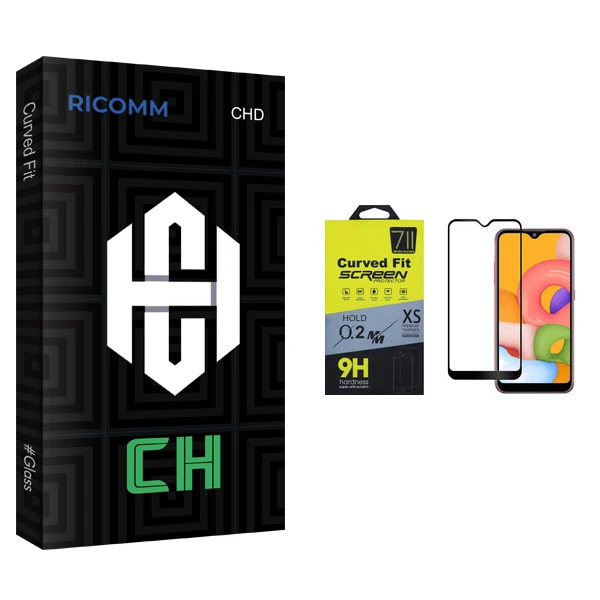 محافظ صفحه نمایش ریکام مدل CH glass مناسب برای گوشی موبایل سامسونگ Galaxy A01