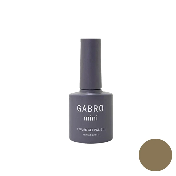 لاک ژل براق ناخن گبرو شماره 011 رنگ قهوه ای