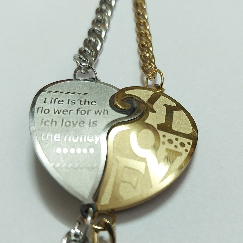 دستبند مدل استیل کد 3657 مجموعه دو عددی