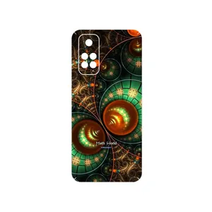 MAHOOT Mathematical Geometric Shape 3 Cover Sticker for Xiaomi Redmi Note 11