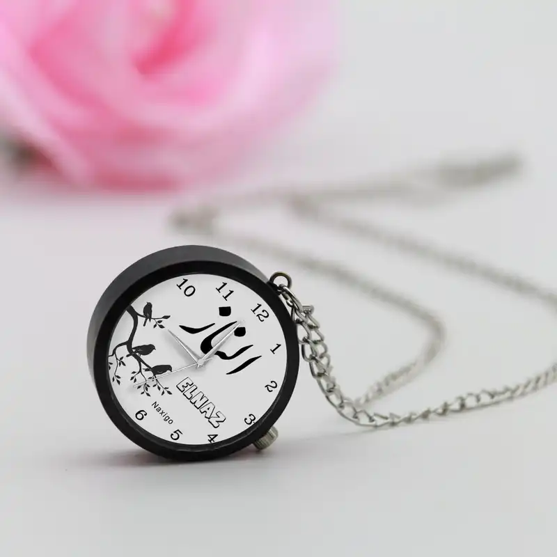 ساعت گردنبندی عقربه ای ناکسیگو مدل الناز کد NF11967