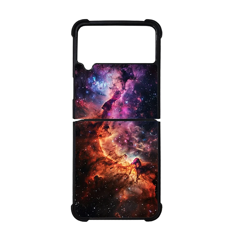 کاور گالری وبفر طرح کهکشان مناسب برای گوشی موبایل سامسونگ Galaxy Z Flip4