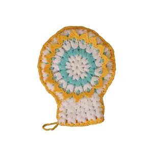 لیف حمام مدل عروس دست بافت کد 2353