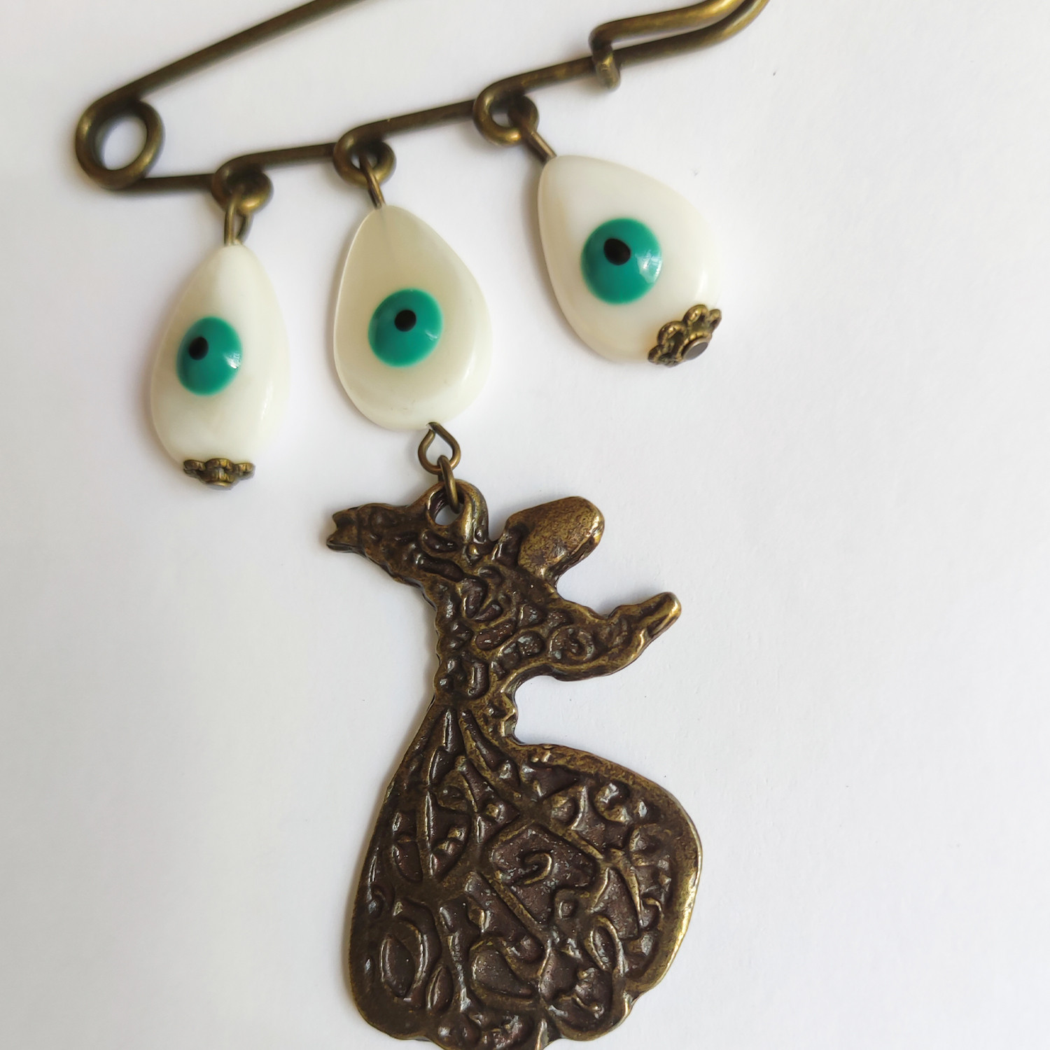 سنجاق سینه زنانه مدل سماع