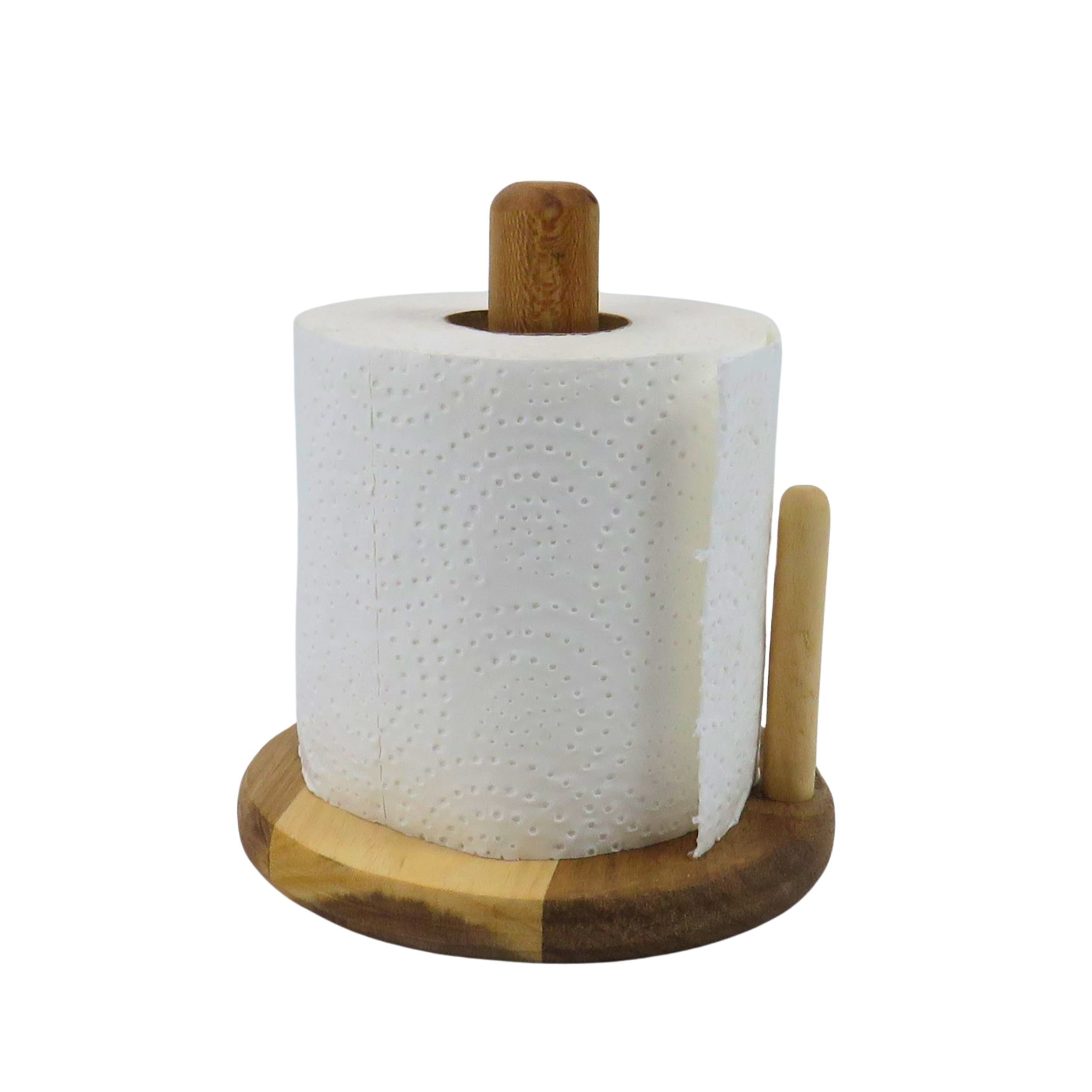 استند جا دستمالی گردو مدل چوبی JD02