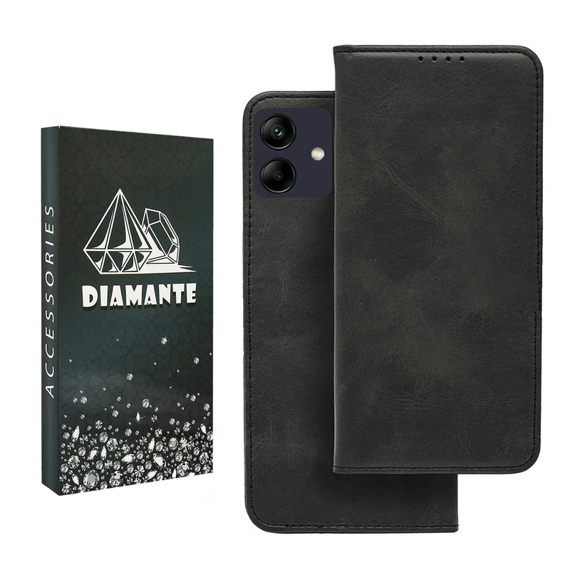 کیف کلاسوری دیامانته مدل Spork Bk مناسب برای گوشی موبایل سامسونگ Galaxy A06