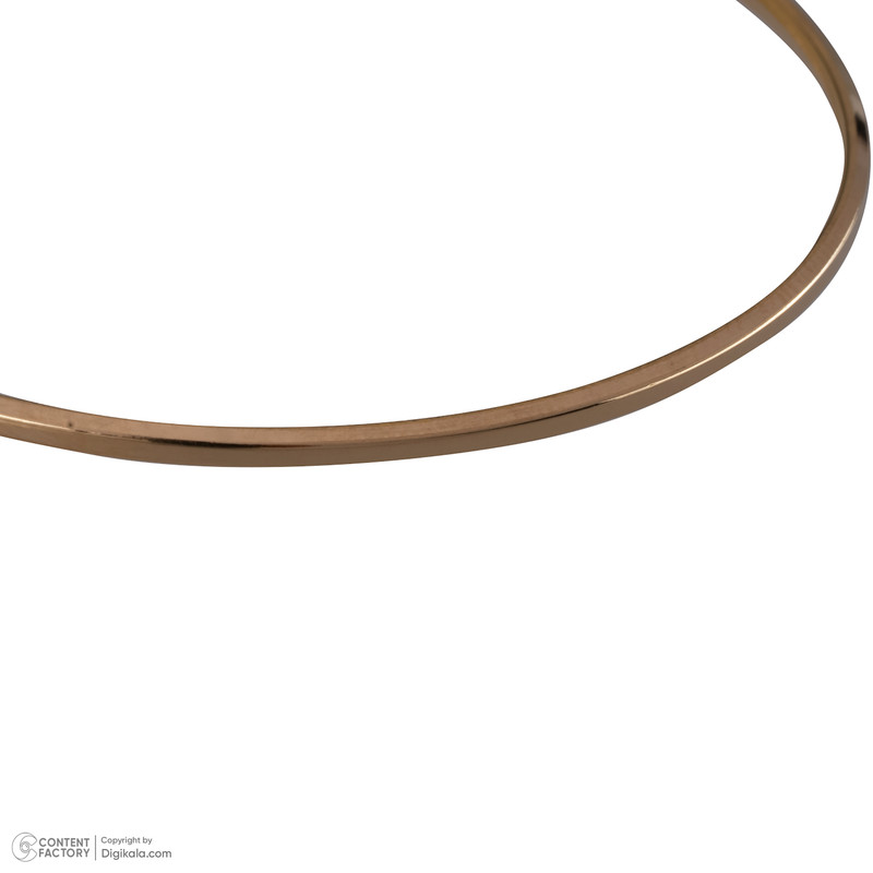 النگو طلا 18 عیار زنانه گنجینه هنر خوش نشین مدل آینه ای L20