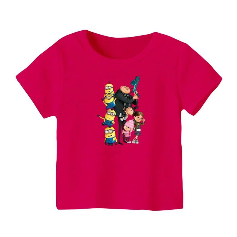 تی شرت آستین کوتاه بچگانه مدل مینیون کد ۳